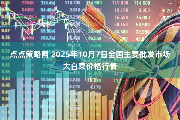 点点策略网 2025年10月7日全国主要批发市场大白菜价格行情